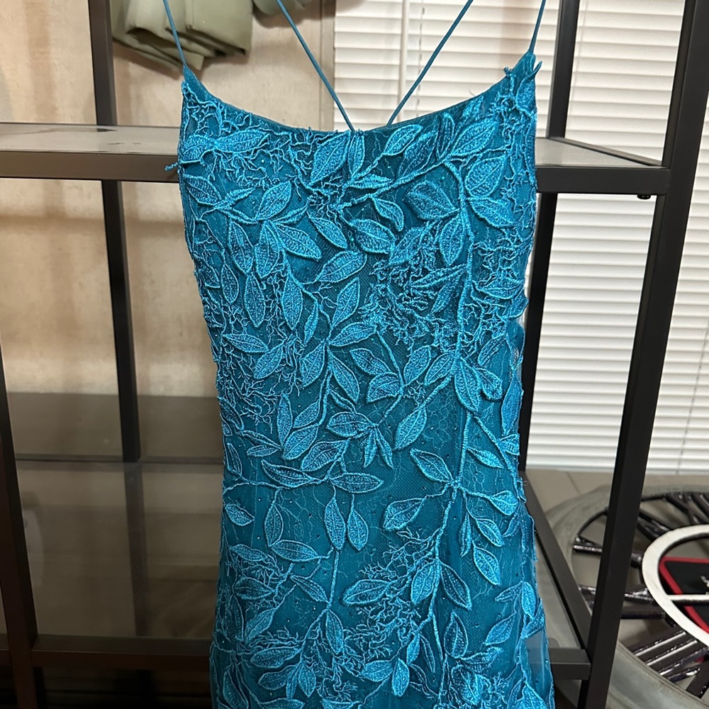 Blue Prom Dress- wore once
